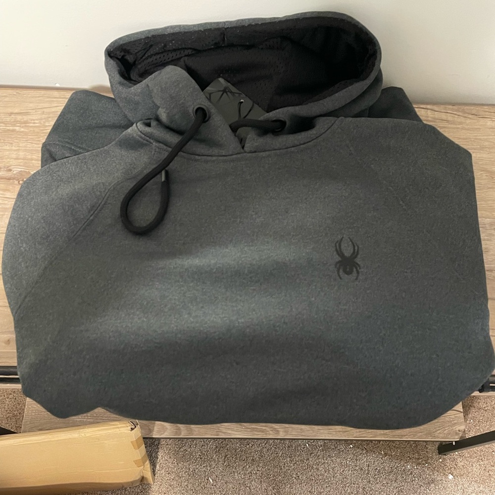 Mens Spyder Athletic Hoodie